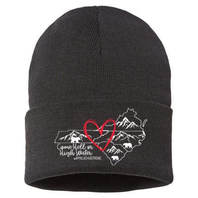 Appalachia Strong Come Hell Or High Water United Mountain Sustainable Knit Beanie