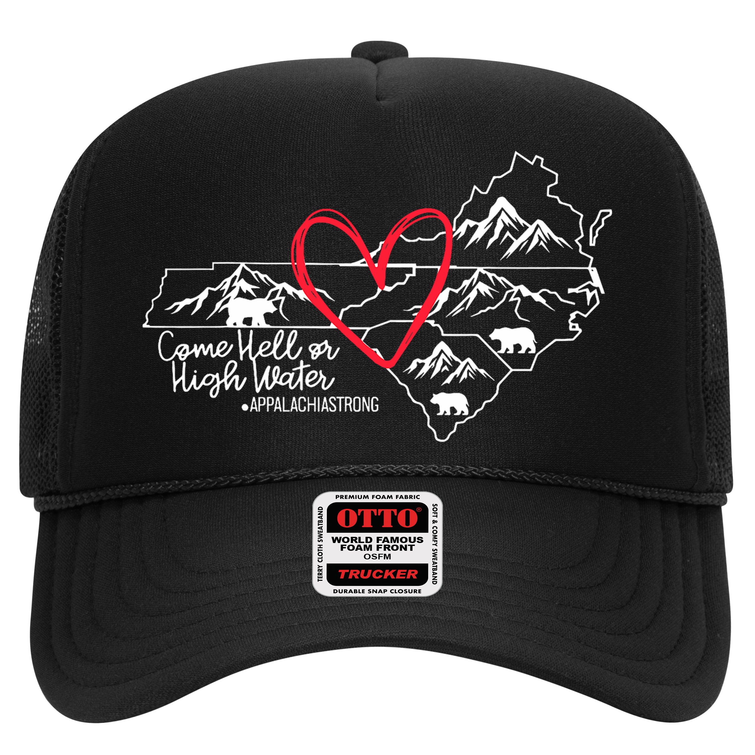 Appalachia Strong Come Hell Or High Water United Mountain Hat