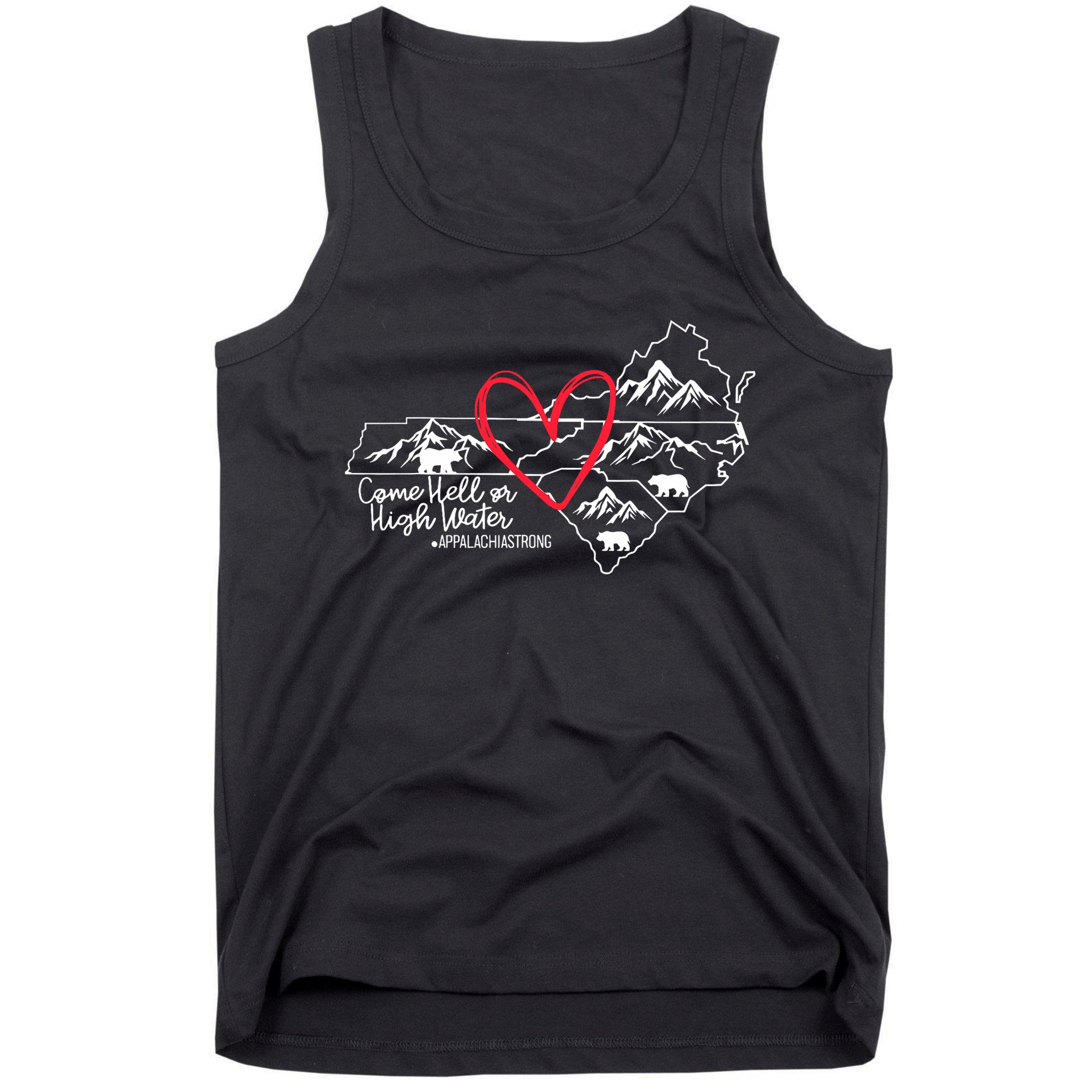Appalachia Strong Come Hell Or High Water United Mountain Tank Top
