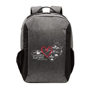 Appalachia Strong Come Hell Or High Water United Mountain Vector Backpack