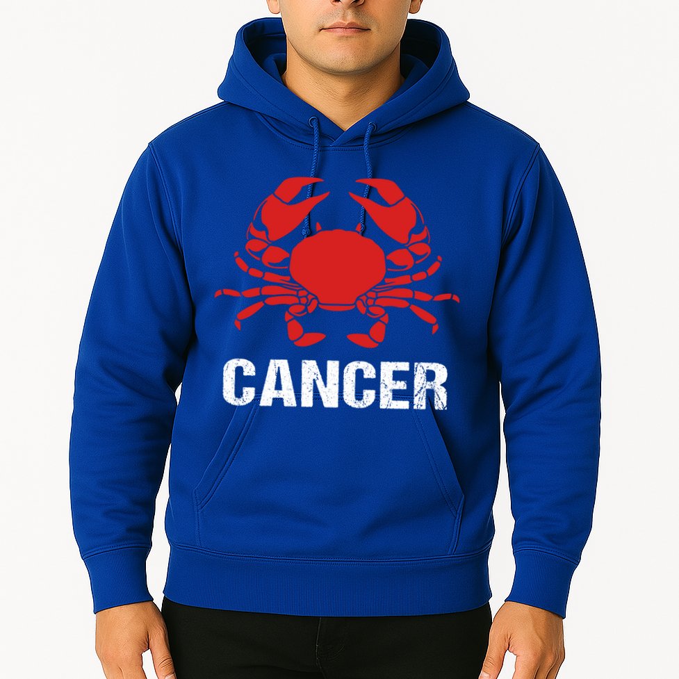 Astrological Sign Cancer Crab Zodiac Gift Hoodie
