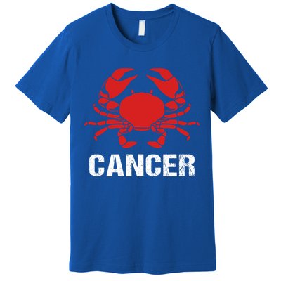 Astrological Sign Cancer Crab Zodiac Gift Premium T-Shirt