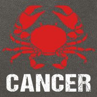 Astrological Sign Cancer Crab Zodiac Gift Cotton Canvas Backpack