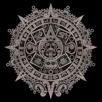 Aztec Sun Calendar Aztec Sun Stone Mayan Sun Symbol Backpack