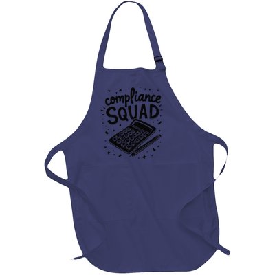 Auditor Squad Compliance Finance Review Auditor Full-Length Apron With Pockets