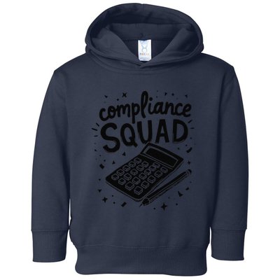 Auditor Squad Compliance Finance Review Auditor Toddler Hoodie