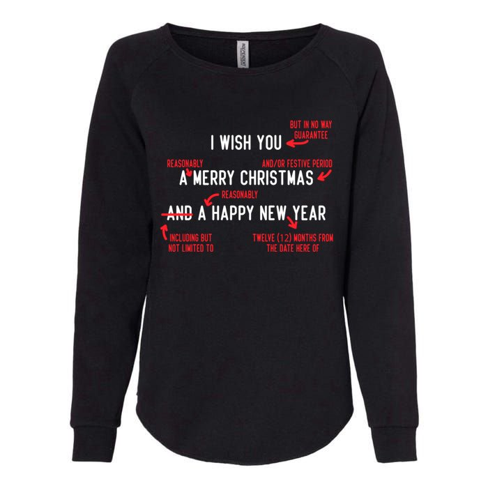 Attorney Santa Claus Merry Xmas Law Student Christmas Lawyer Womens California Wash Sweatshirt