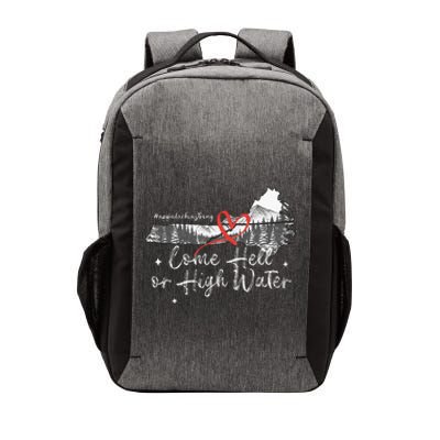 Appalachia Strong Come Hell Or High Water Mountain Vector Backpack