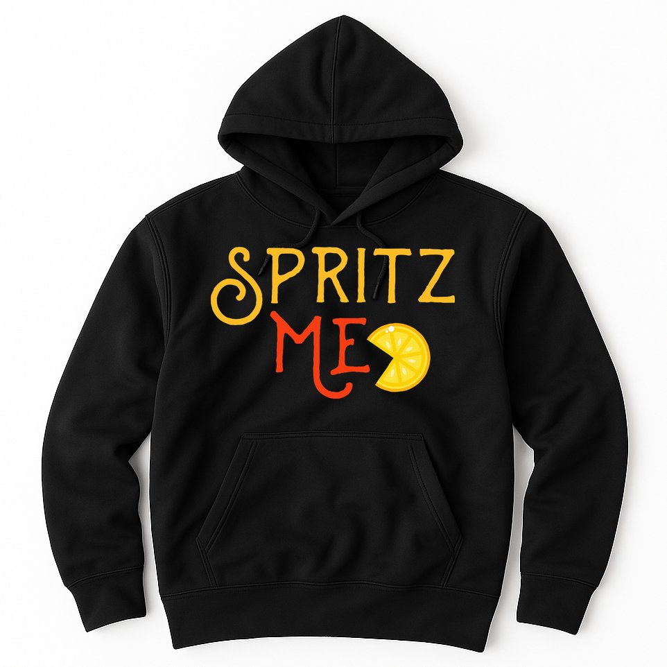 Aperol Spritz Cocktail Party Alcohol Drink Summer Beverage Hoodie