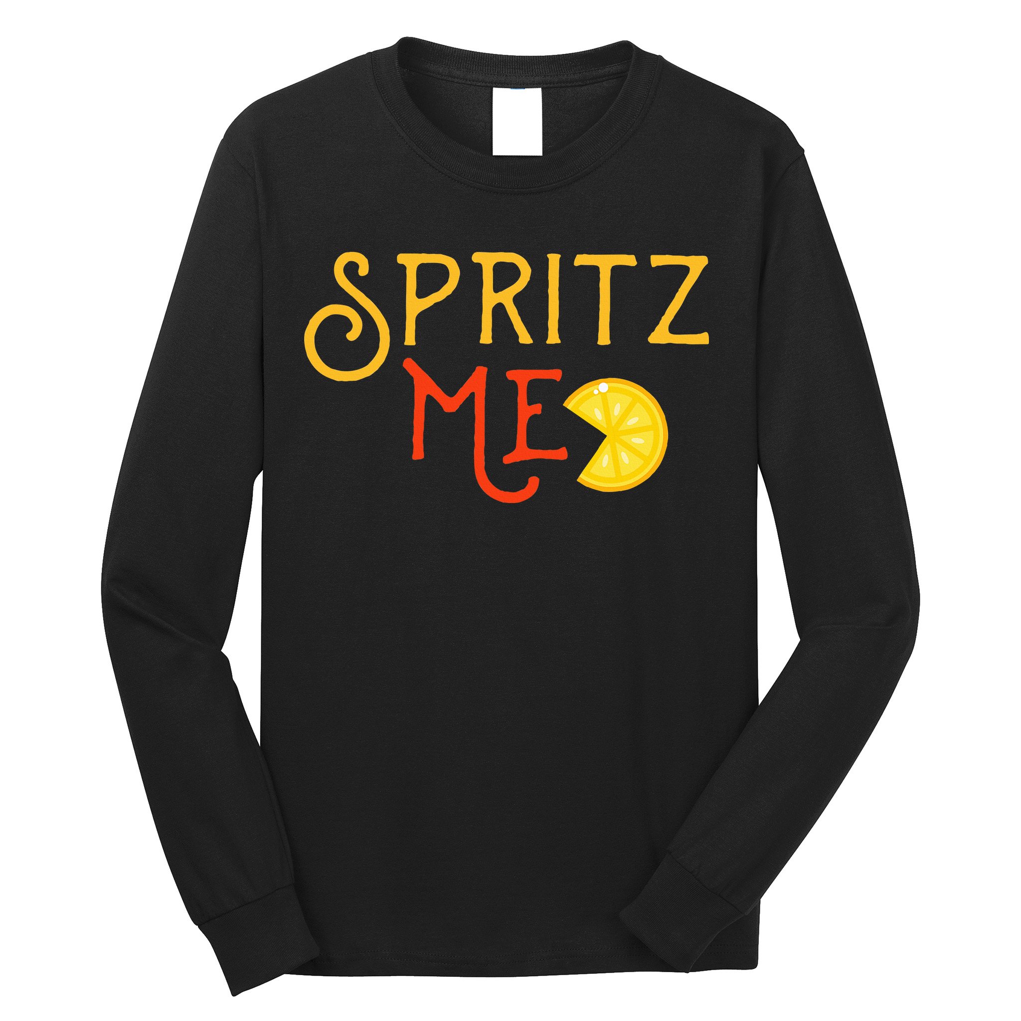 Aperol Spritz Cocktail Party Alcohol Drink Summer Beverage Long Sleeve Shirt