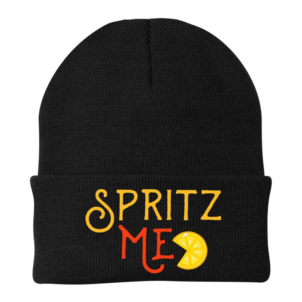 Aperol Spritz Cocktail Party Alcohol Drink Summer Beverage Beanie