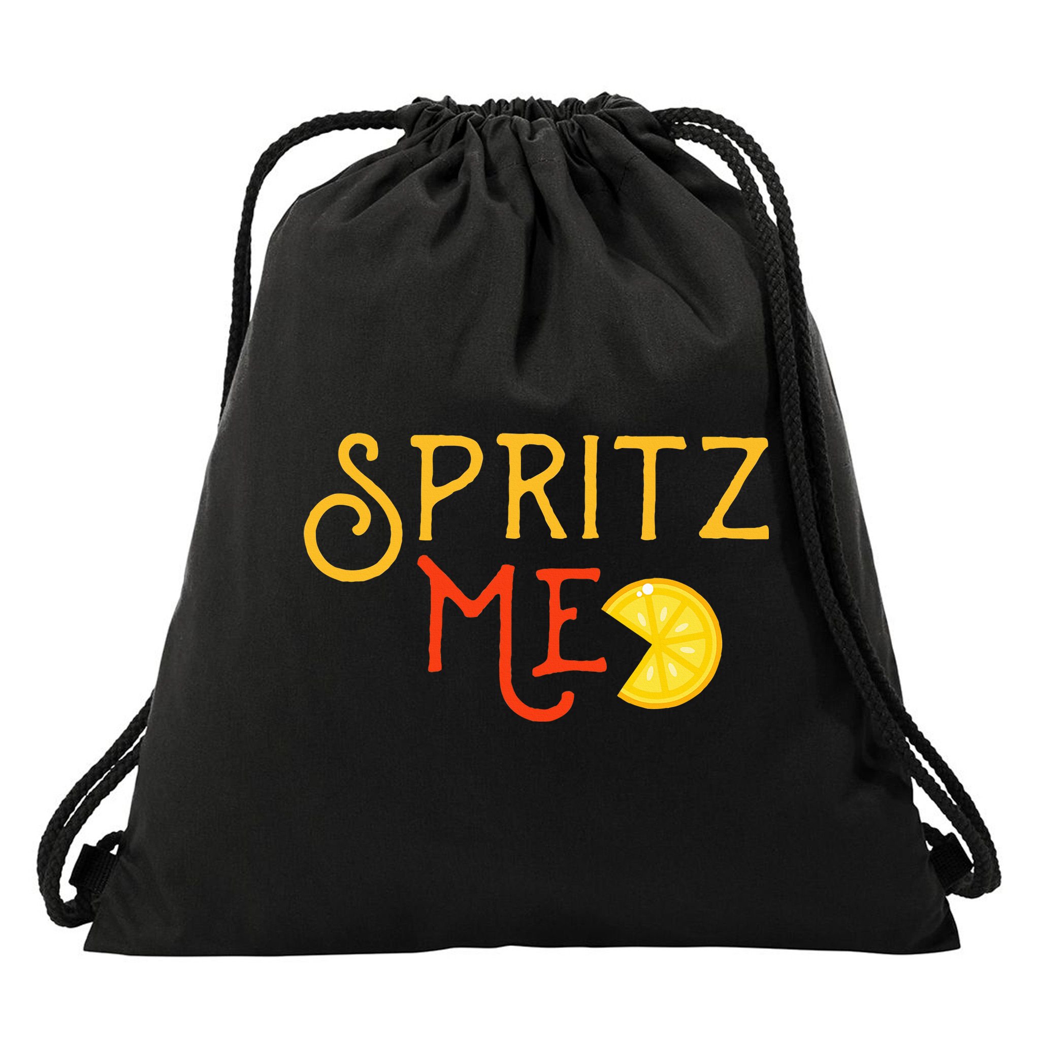 Aperol Spritz Cocktail Party Alcohol Drink Summer Beverage Drawstring Bag