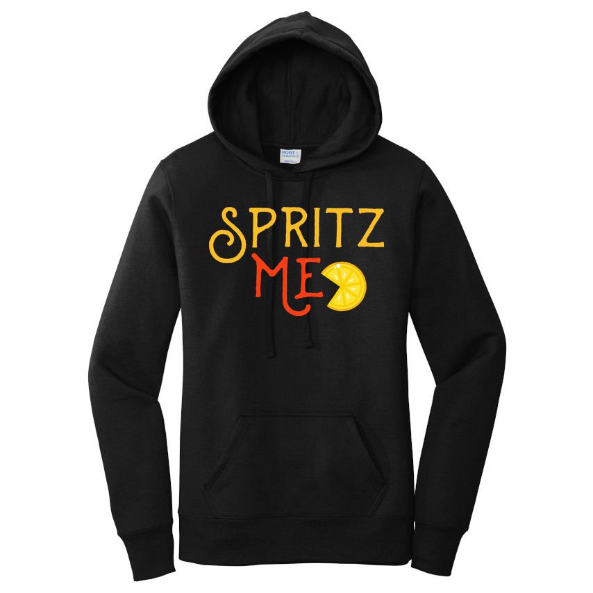 Aperol Spritz Cocktail Party Alcohol Drink Summer Beverage Women's Pullover Hoodie