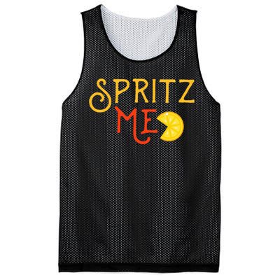 Aperol Spritz Cocktail Party Alcohol Drink Summer Beverage Mesh Reversible Basketball Jersey Tank