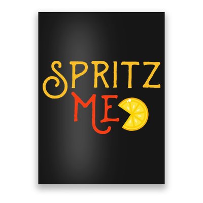 Aperol Spritz Cocktail Party Alcohol Drink Summer Beverage Poster
