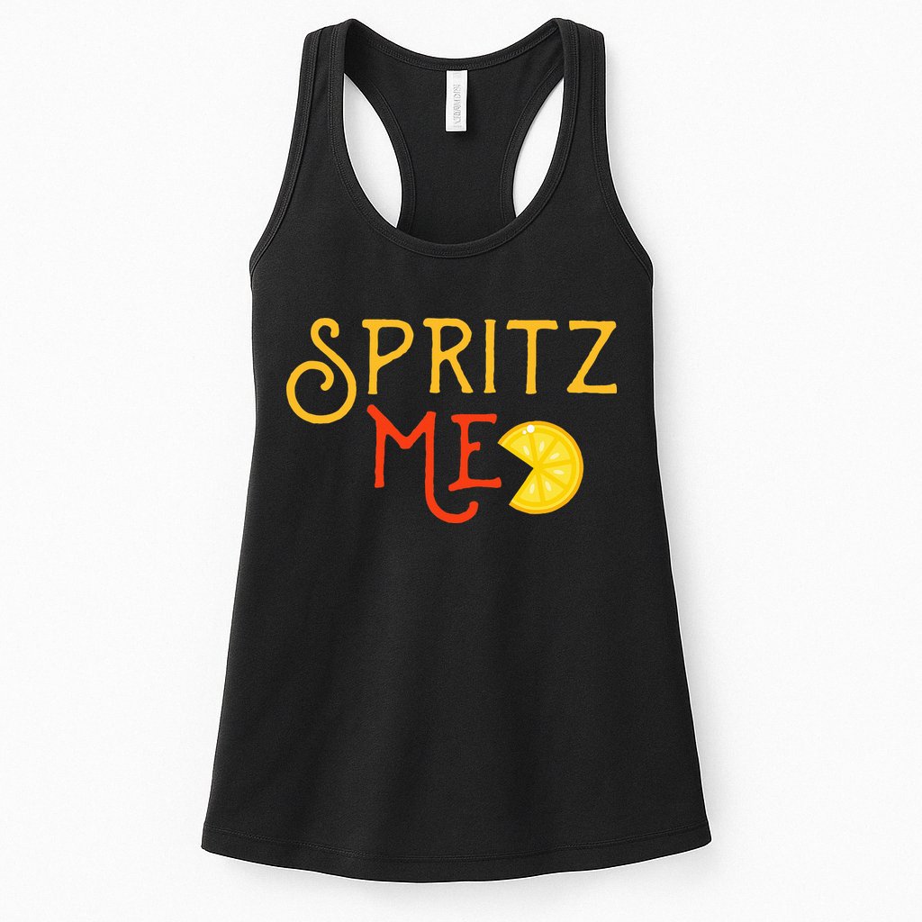 Aperol Spritz Cocktail Party Alcohol Drink Summer Beverage Womens Tank Top