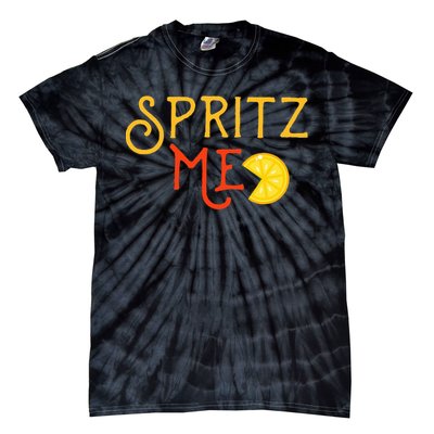 Aperol Spritz Cocktail Party Alcohol Drink Summer Beverage Tie-Dye T-Shirt