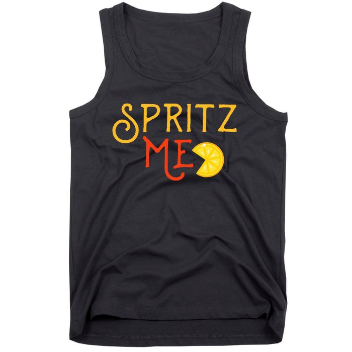 Aperol Spritz Cocktail Party Alcohol Drink Summer Beverage Tank Top