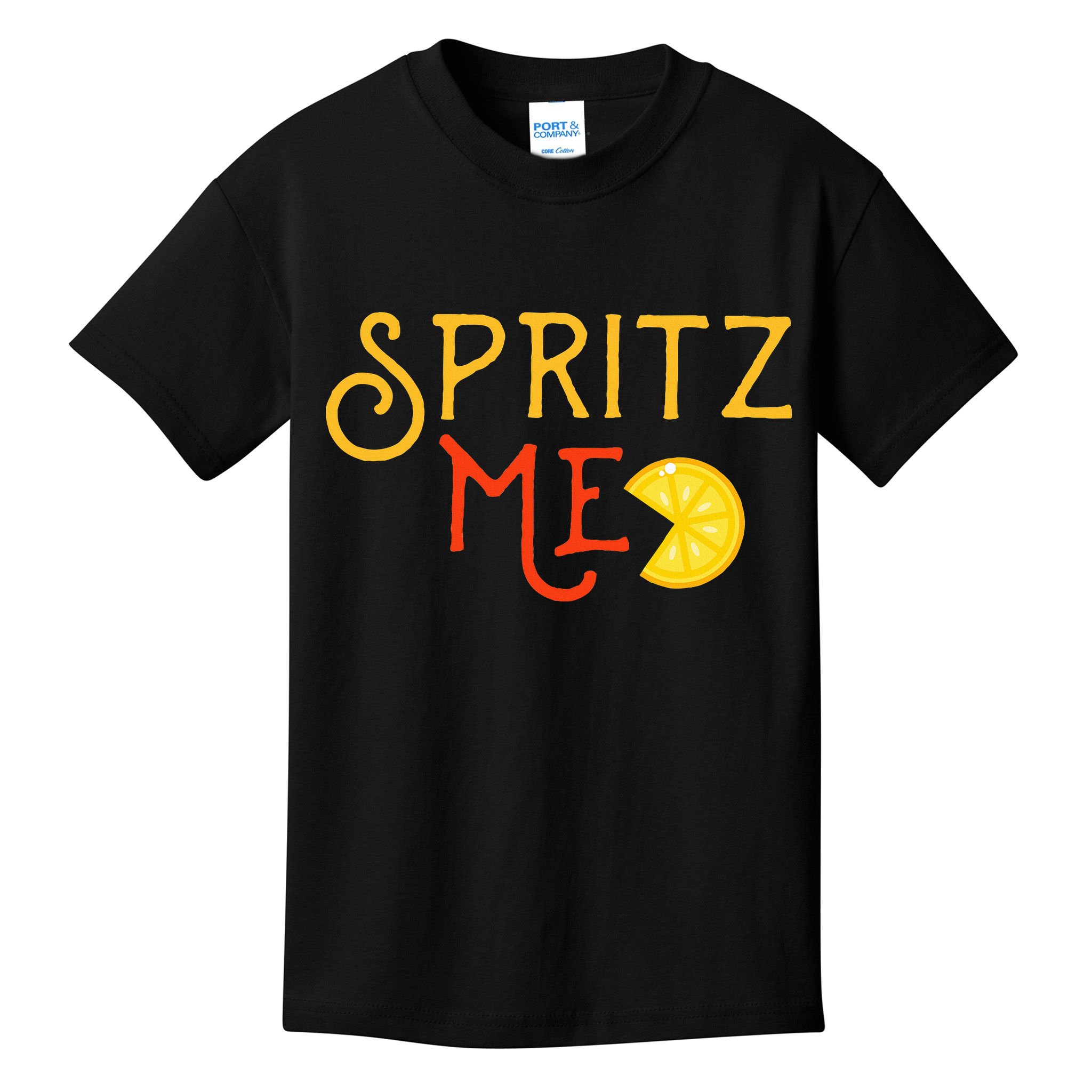 Aperol Spritz Cocktail Party Alcohol Drink Summer Beverage Kids T-Shirt