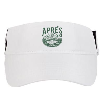 Apres Ski Club Aspen Trip Girl Squad Weekend Party Adult Drive Performance Visor