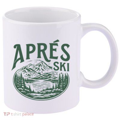 Apres Ski Club Aspen Trip Girl Squad Weekend Party 11oz C Handle Ceramic Mug