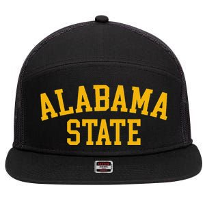 Alabama State Cool Al Alabamian Souvenir 7 Panel Mesh Trucker Snapback Hat