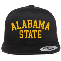 Alabama State Cool Al Alabamian Souvenir Flat Bill Trucker Hat