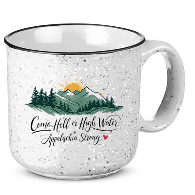 Appalachia Strong Come Hell Or High Water 15oz Campfire Ceramic Mug
