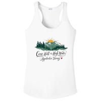 Appalachia Strong Come Hell Or High Water Ladies PosiCharge Competitor Racerback Tank