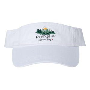 Appalachia Strong Come Hell Or High Water Valucap Bio-Washed Visor