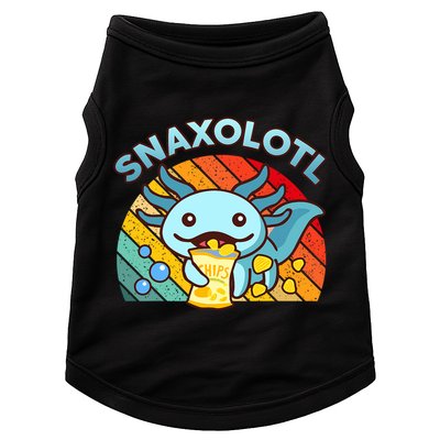 Axolotl- Snaxolotl Cute Axolotl Snacks Funny Food  Doggie Tank