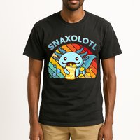 Axolotl- Snaxolotl Cute Axolotl Snacks Funny Food  Tall T-Shirt