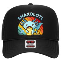 Axolotl- Snaxolotl Cute Axolotl Snacks Funny Food  Hat