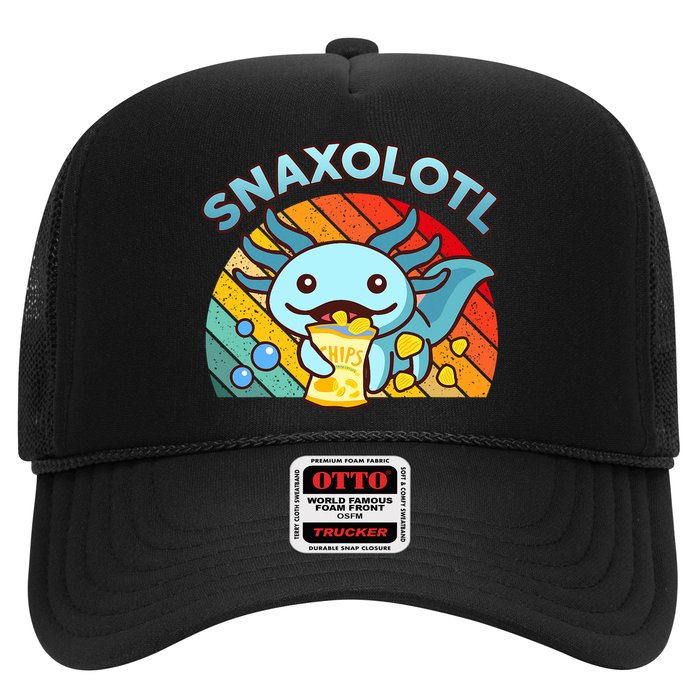 Axolotl- Snaxolotl Cute Axolotl Snacks Funny Food  Hat