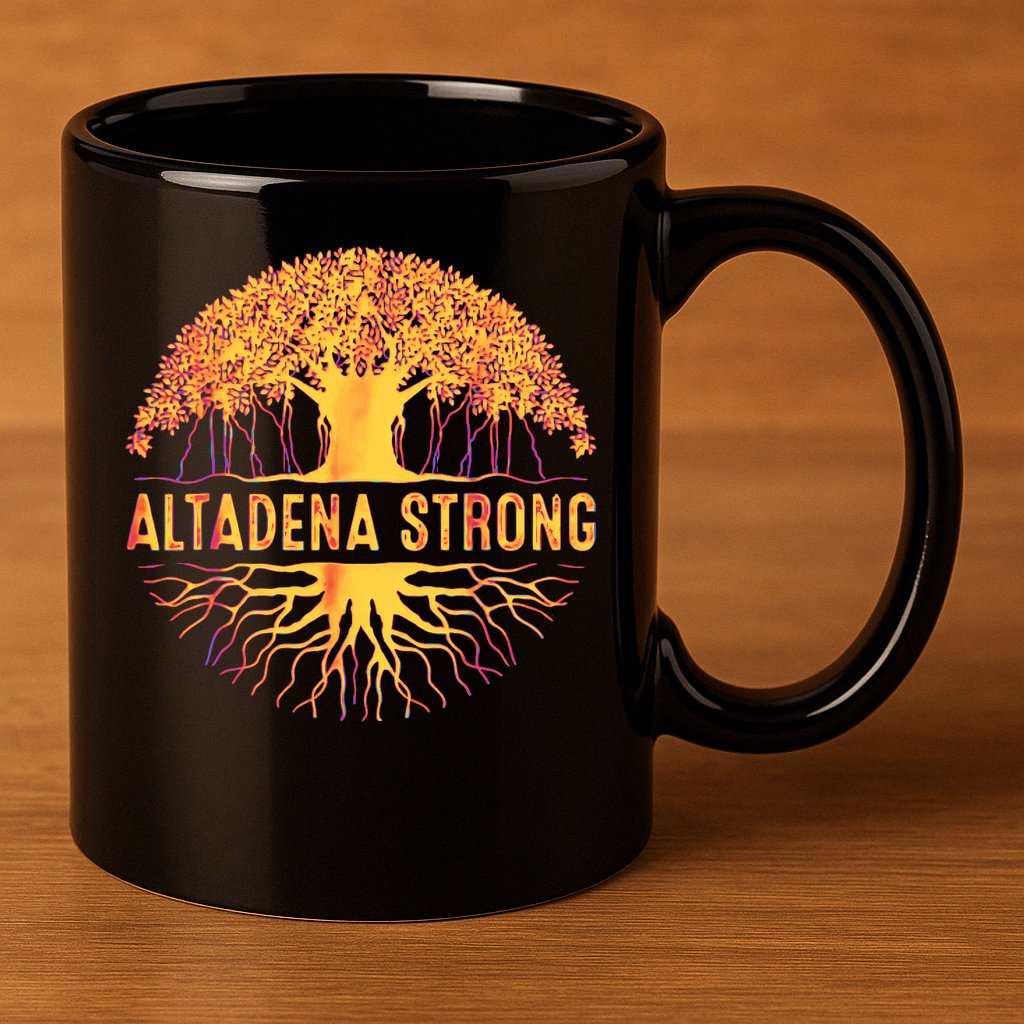 Altadena Strong California 11oz C Handle Ceramic Mug