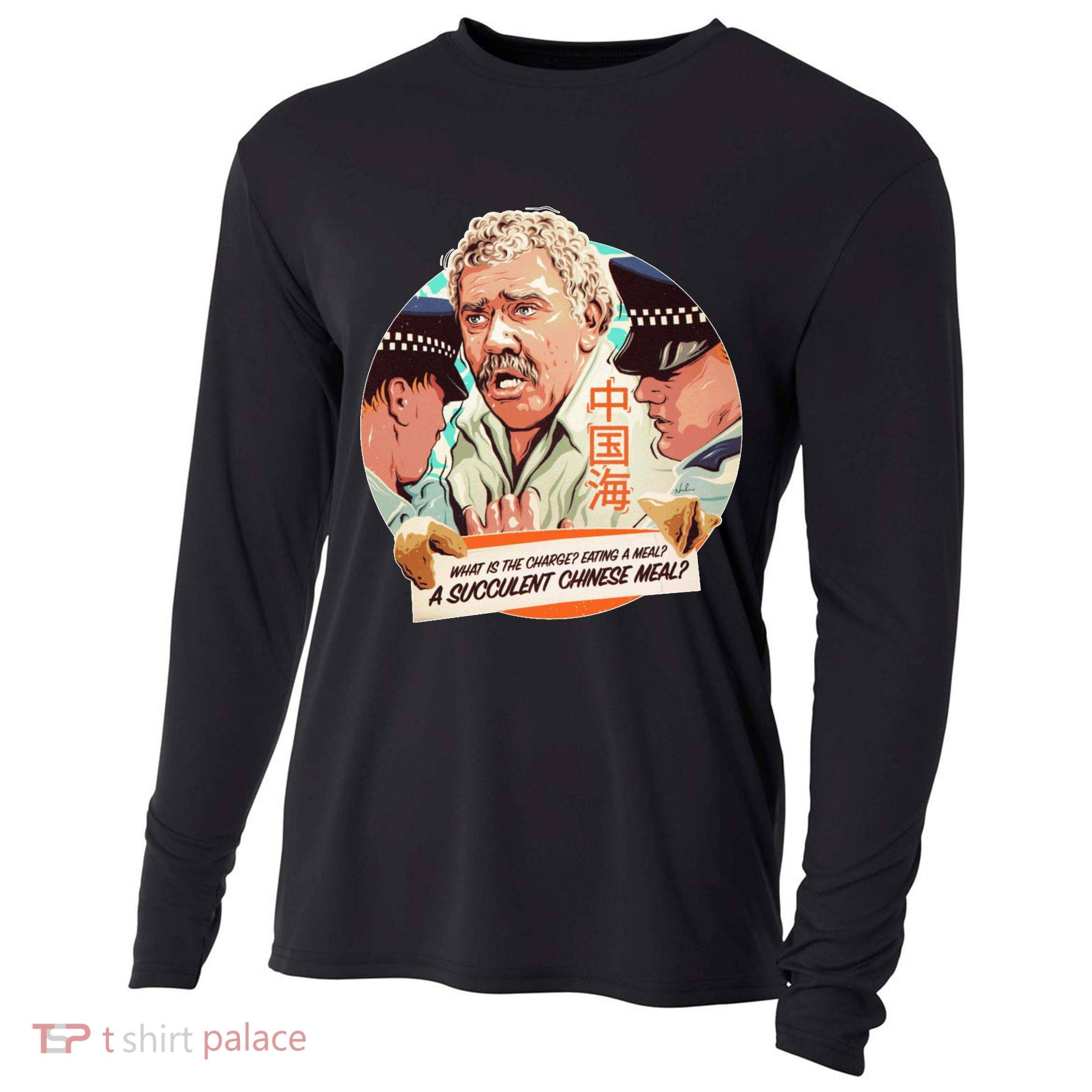 A Succulent Chinese Meal Cooling Performance Long Sleeve Crew
