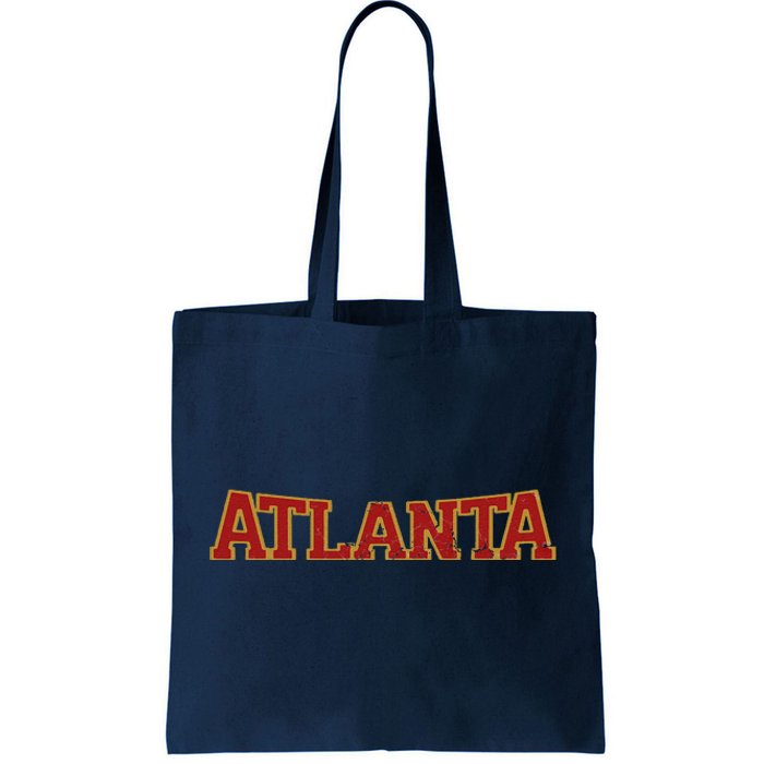 Atlanta Soccer City Vintage Atl Tote Bag