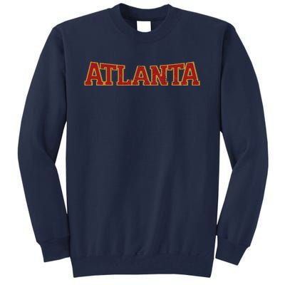 Atlanta Soccer City Vintage Atl Tall Sweatshirt