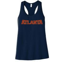 Atlanta Soccer City Vintage Atl Women's Racerback Tank