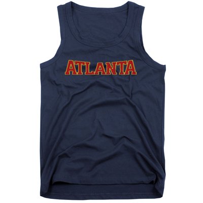 Atlanta Soccer City Vintage Atl Tank Top