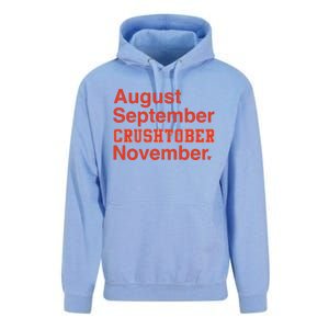 August September Crushtober November Unisex Surf Hoodie