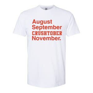 August September Crushtober November Softstyle CVC T-Shirt