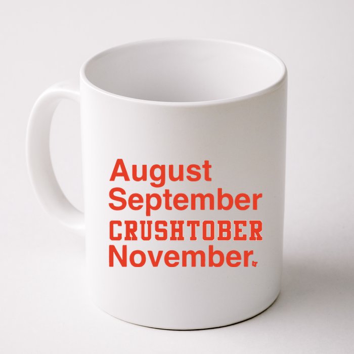 August September Crushtober November Coffee Mug