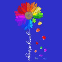 Autism Sunflower Choose Kind 16 in Basic Backpack