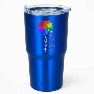 Autism Sunflower Choose Kind Tumbler