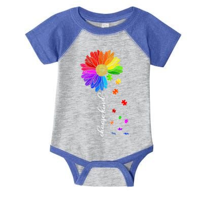 Autism Sunflower Choose Kind Infant Baby Jersey Bodysuit