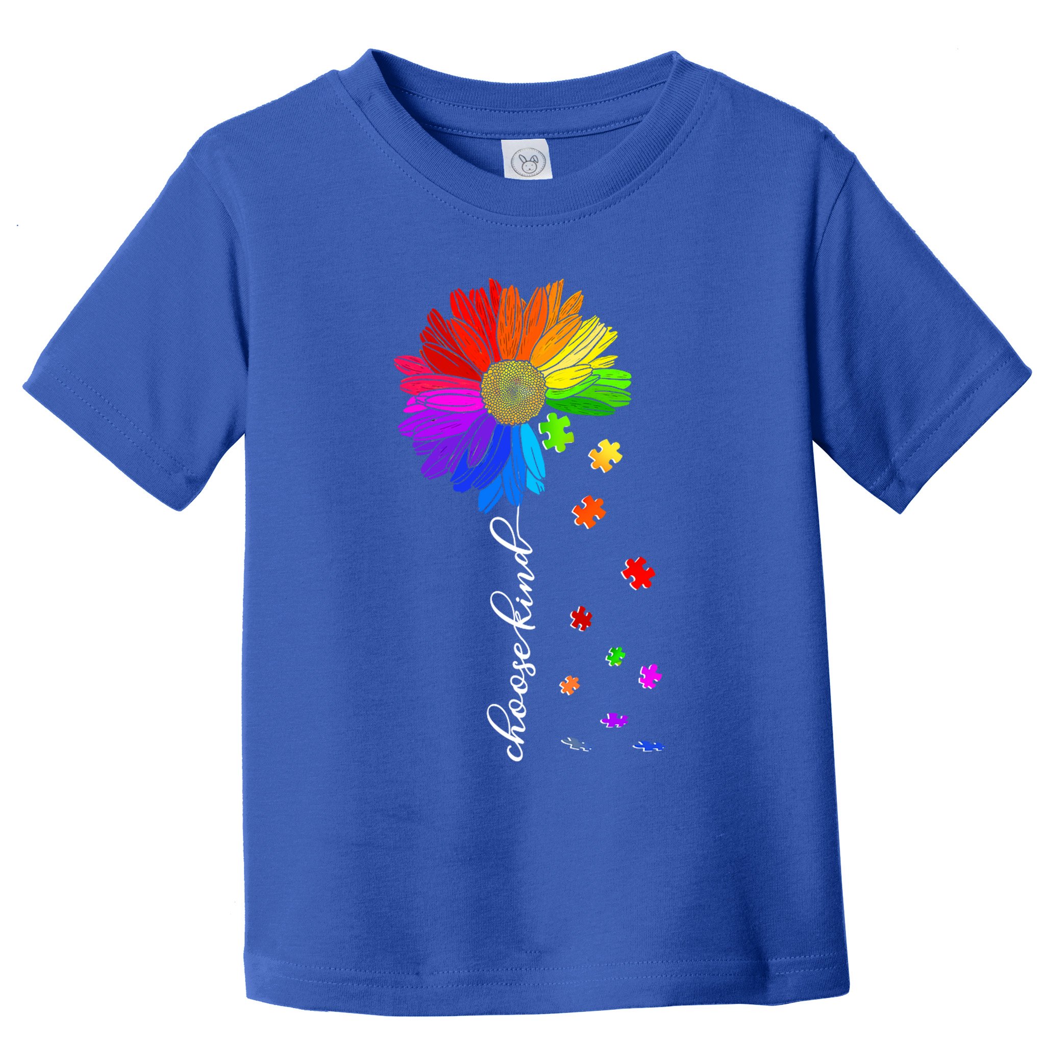 Autism Sunflower Choose Kind Toddler T-Shirt