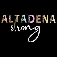 Altadena Strong California Women Button