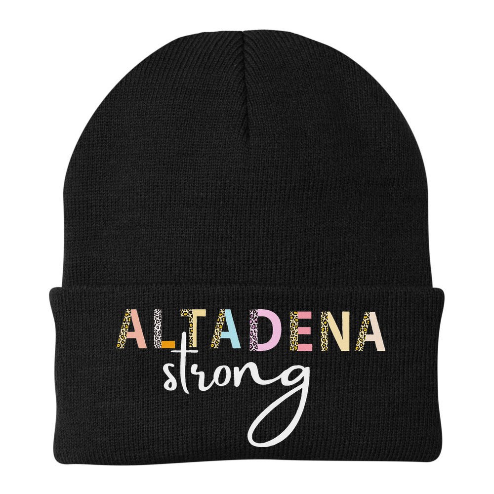 Altadena Strong California Women Beanie