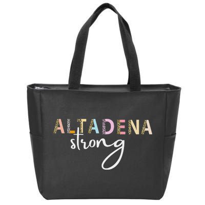 Altadena Strong California Women Zip Tote Bag